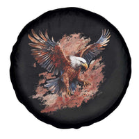 American Bald Eagle Spare Tire Cover Proud Patriotic US Pride 4th Of July