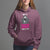 Armed Girl Hoodie Not A Pepper Spray Kind Of Girl American Flag Combat Boots - Wonder Print Shop
