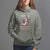 Female Veteran Hoodie Not A Pepper Spray Kind Of Girl American Flag Combat Boots - Wonder Print Shop
