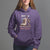 Female Veteran Hoodie Not A Pepper Spray Kind Of Girl American Flag Combat Boots - Wonder Print Shop