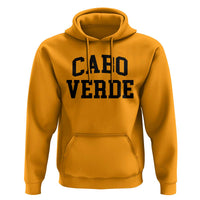 Cabo Verde Returns Home National Pride Varsity Style Hoodie Cape Verde Minimalist Text Graphic