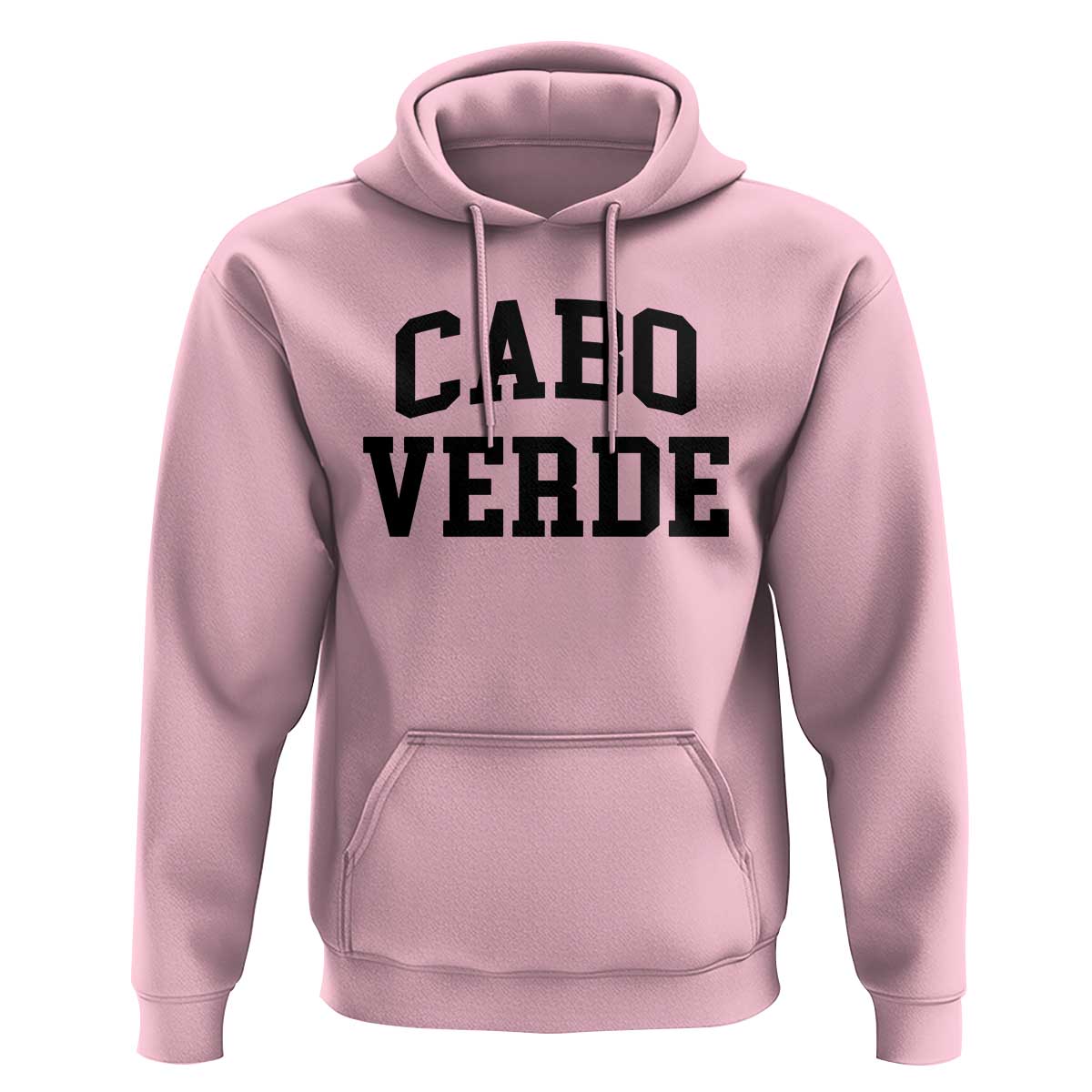 Cabo Verde Returns Home National Pride Varsity Style Hoodie Cape Verde Minimalist Text Graphic