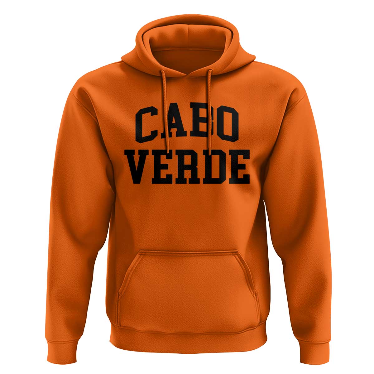 Cabo Verde Returns Home National Pride Varsity Style Hoodie Cape Verde Minimalist Text Graphic
