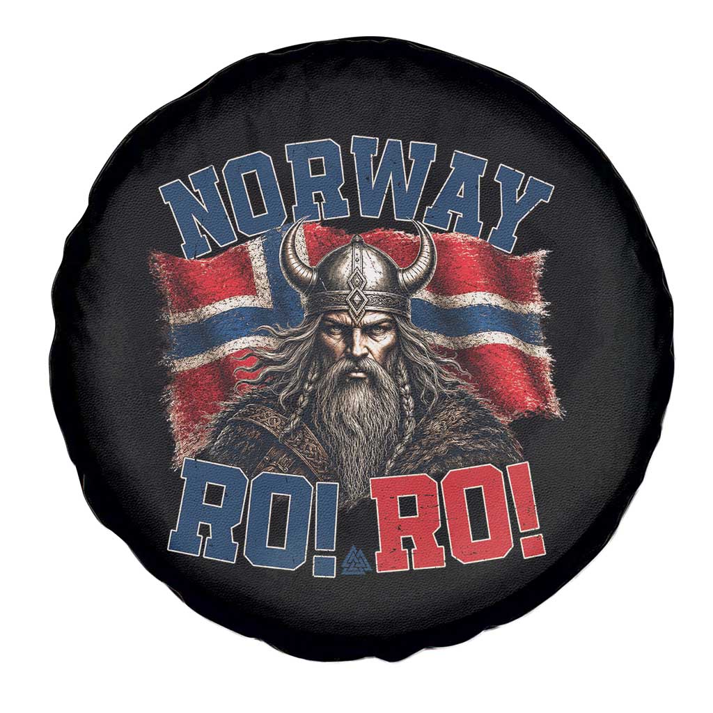 Fierce Norway Viking Warrior Ro Ro Spare Tire Cover Patriotic Norge Norwegian Flag Funny Rowing Support