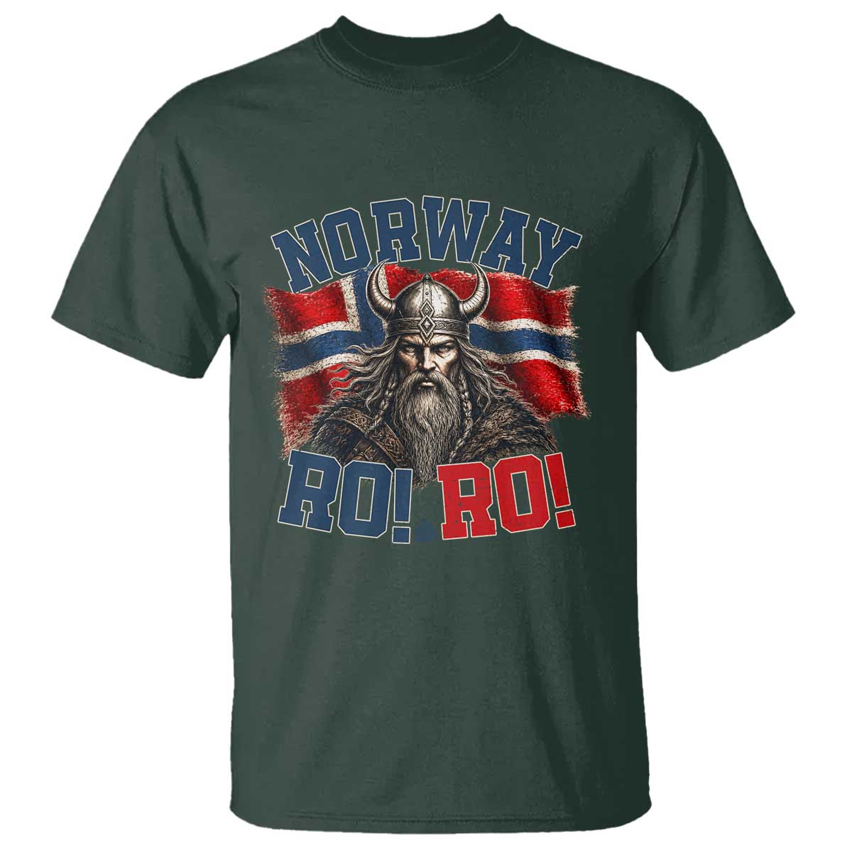 Fierce Norway Viking Warrior Ro Ro T Shirt Patriotic Norge Norwegian Flag Funny Rowing Support