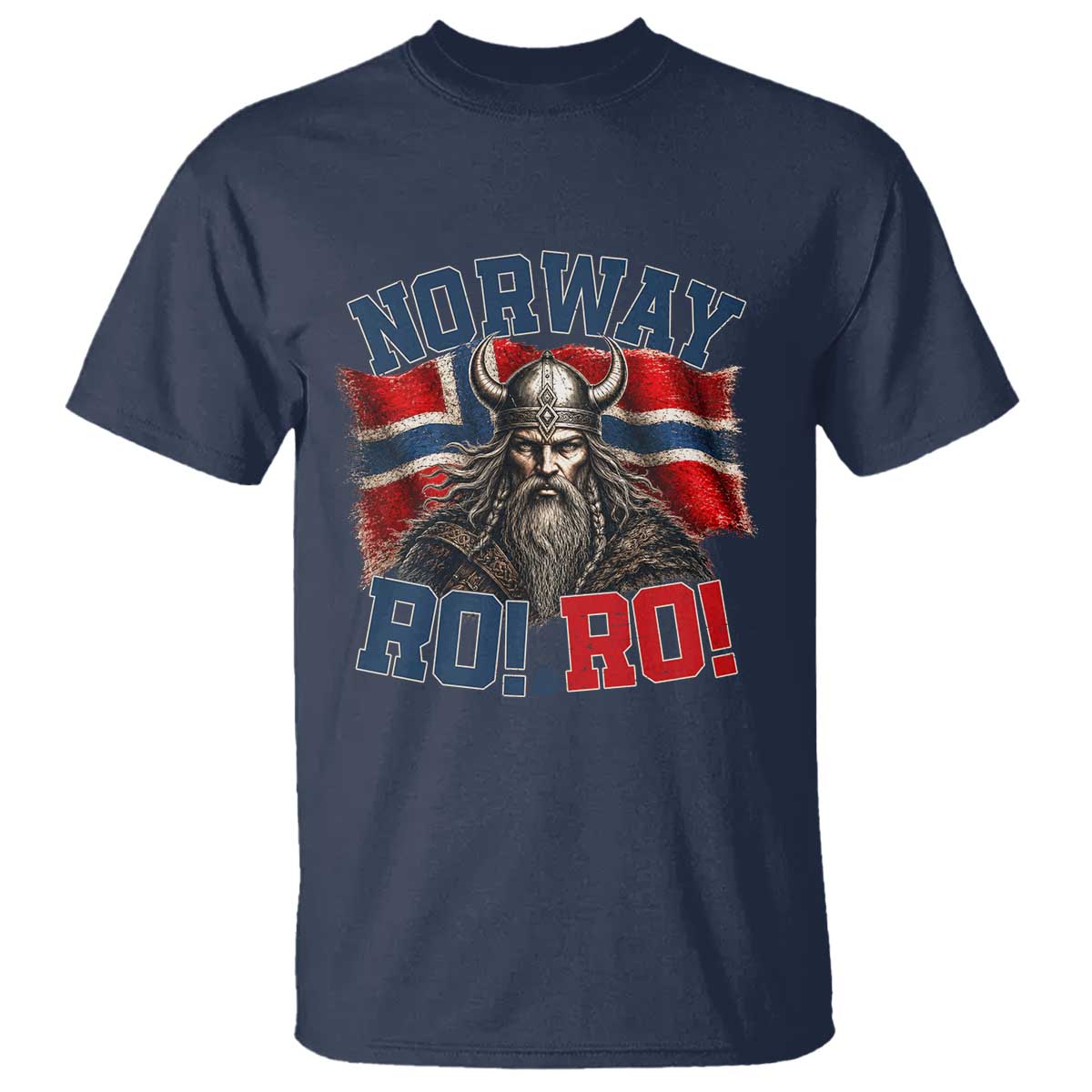 Fierce Norway Viking Warrior Ro Ro T Shirt Patriotic Norge Norwegian Flag Funny Rowing Support