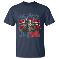 Fierce Norway Viking Warrior Ro Ro T Shirt Patriotic Norge Norwegian Flag Funny Rowing Support