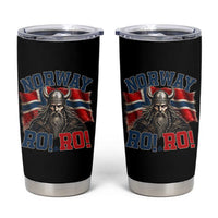 Fierce Norway Viking Warrior Ro Ro Tumbler Cup Patriotic Norge Norwegian Flag Funny Rowing Support