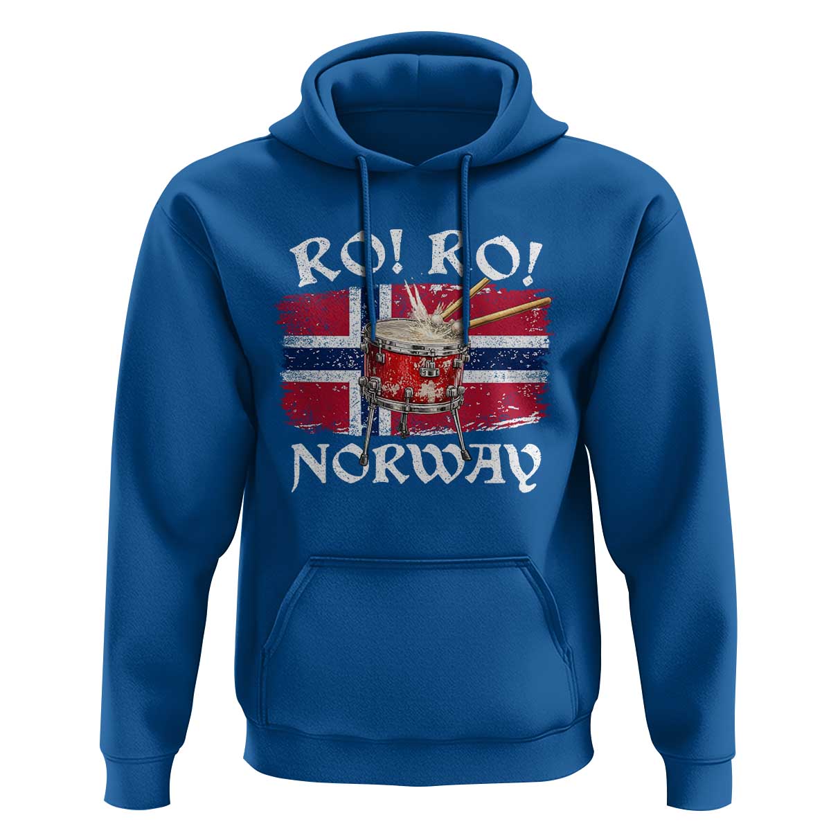 Funny Norway Drummer Ro Ro Hoodie Patriotic Norge Norwegian Flag Rowing Support