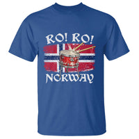 Funny Norway Drummer Ro Ro T Shirt Patriotic Norge Norwegian Flag Rowing Support