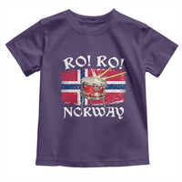 Funny Norway Drummer Ro Ro Toddler T Shirt Patriotic Norge Norwegian Flag Rowing Support