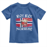 Funny Norway Drummer Ro Ro Toddler T Shirt Patriotic Norge Norwegian Flag Rowing Support