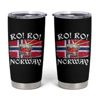 Funny Norway Drummer Ro Ro Tumbler Cup Patriotic Norge Norwegian Flag Rowing Support