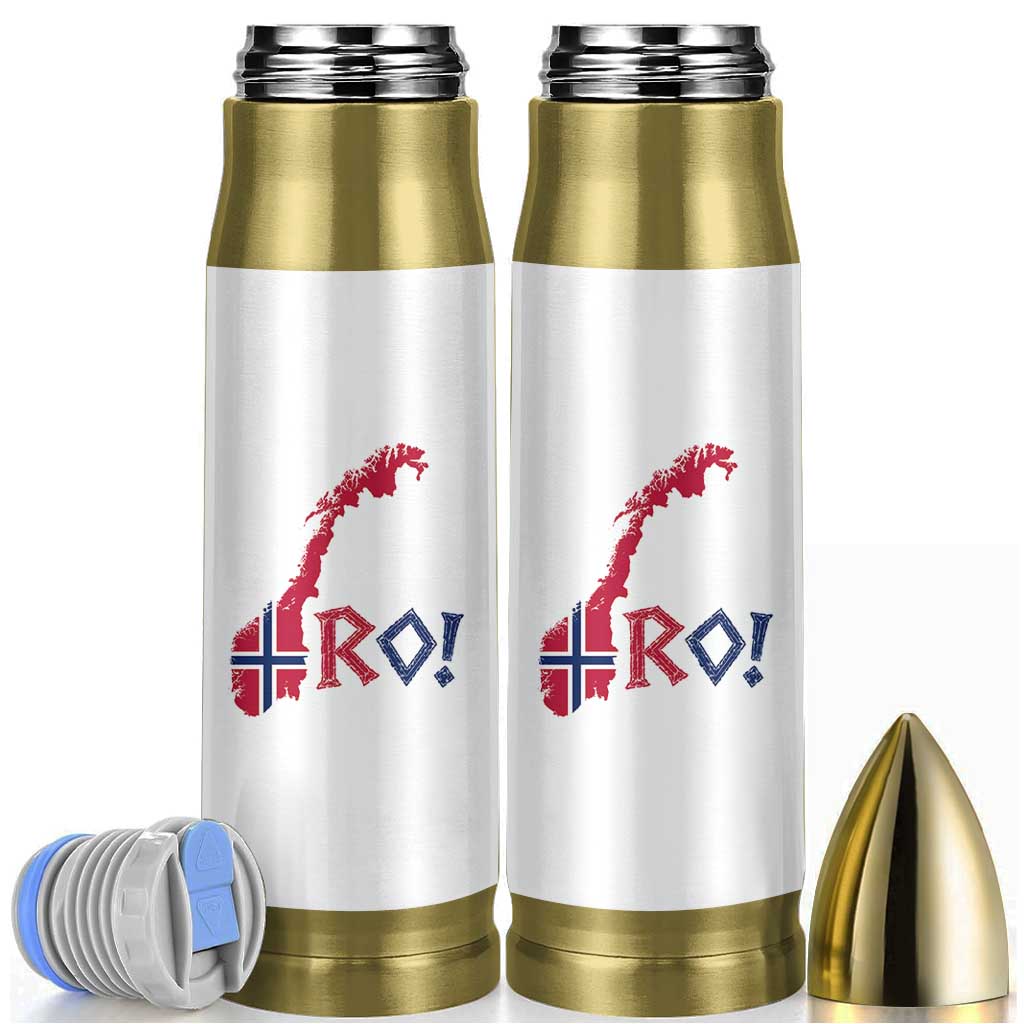 Norway Flag Country Map Patriotic Ro Ro Chant Bullet Tumbler Norwegian Viking Row Soccer Supporter Football Fans