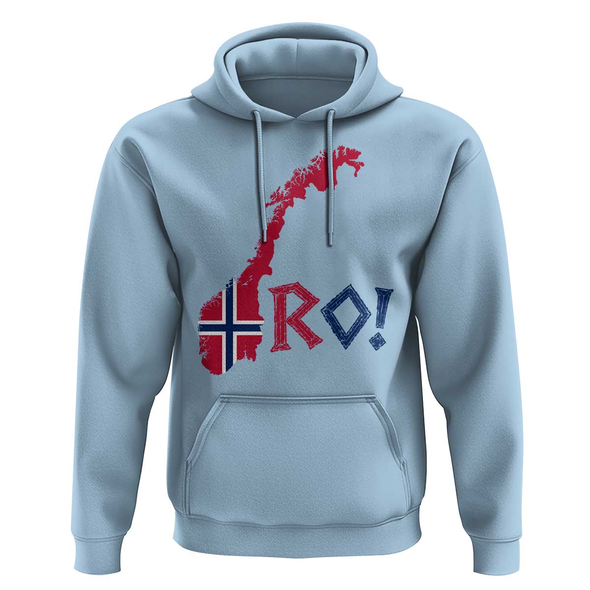 Norway Flag Country Map Patriotic Ro Ro Chant Hoodie Norwegian Viking Row Soccer Supporter Football Fans