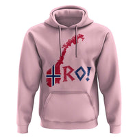 Norway Flag Country Map Patriotic Ro Ro Chant Hoodie Norwegian Viking Row Soccer Supporter Football Fans