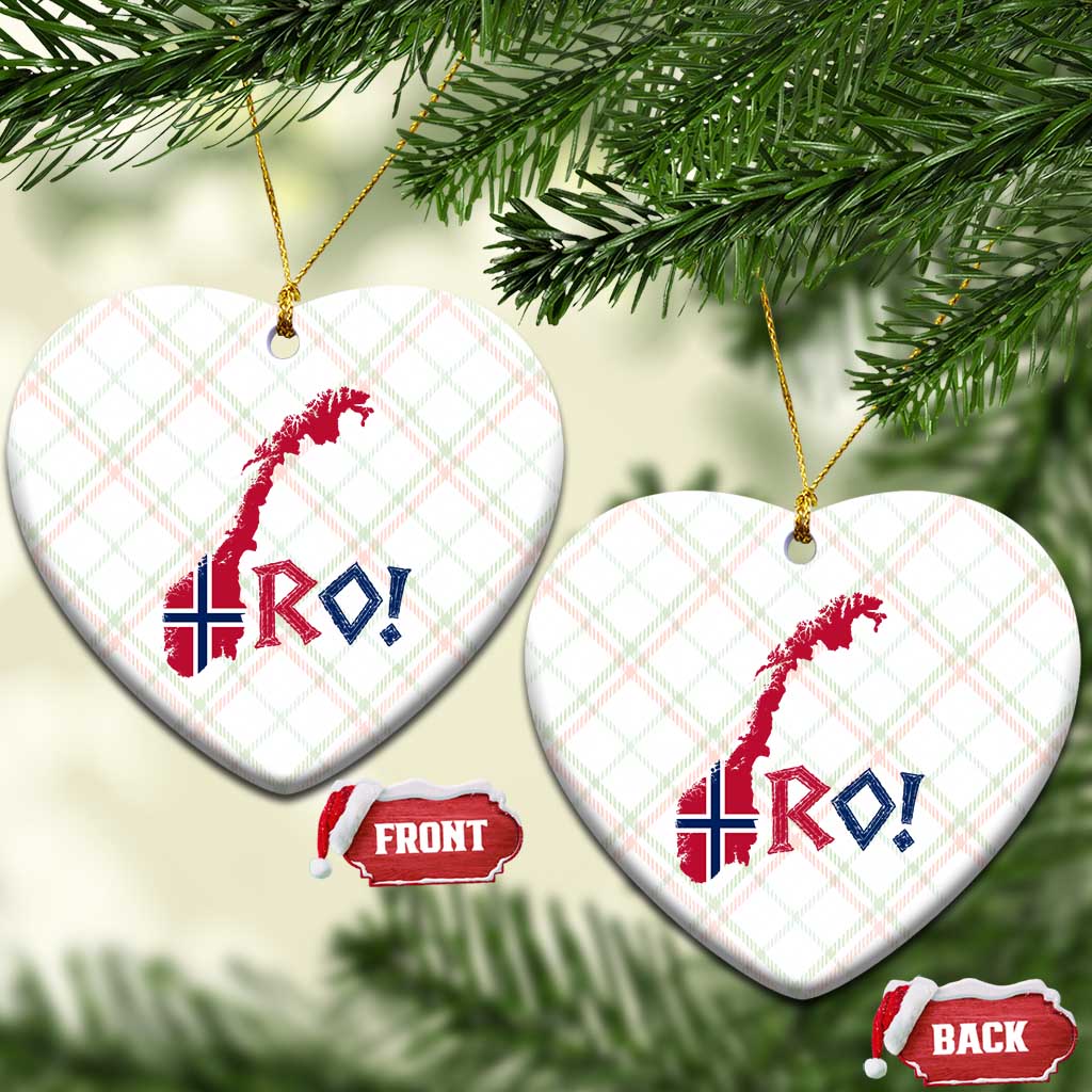 Norway Flag Country Map Patriotic Ro Ro Chant Ceramic Ornament Norwegian Viking Row Soccer Supporter Football Fans