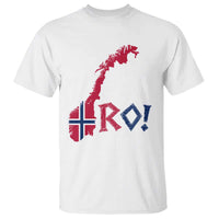 Norway Flag Country Map Patriotic Ro Ro Chant T Shirt Norwegian Viking Row Soccer Supporter Football Fans