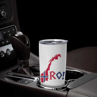 Norway Flag Country Map Patriotic Ro Ro Chant Tumbler Cup Norwegian Viking Row Soccer Supporter Football Fans