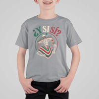 Funny Y Si Si Mexican Skeleton T Shirt For Kid What If Yes Mexico Sombrero Poncho Fiesta Graphic