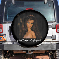 Yall Need Jesus Funny Doll Side Eye Meme Spare Tire Cover Sarcastic Southern Humor Religion Faith