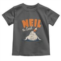 Vintage Neil the Seal Wearing Traffic Cone Hat Meme Toddler T Shirt Cute Retro Viral Chaotic Southern Elephant Seal