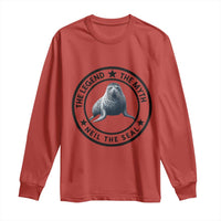 The Legend The Myth Neil The Seal Emblem Graphic Long Sleeve Shirt Funny Viral Southern Elephant Seal Meme