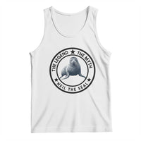 The Legend The Myth Neil The Seal Emblem Graphic Tank Top Funny Viral Southern Elephant Seal Meme