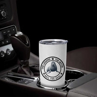 The Legend The Myth Neil The Seal Emblem Graphic Tumbler Cup Funny Viral Southern Elephant Seal Meme