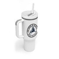 The Legend The Myth Neil The Seal Emblem Graphic Tumbler With Handle Funny Viral Southern Elephant Seal Meme