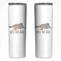 Cute Neil the Seal Traffic Cone Meme Skinny Tumbler Funny Viral Chaotic Southern Elephant Seal