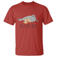 Cute Neil the Seal Traffic Cone Meme T Shirt Funny Viral Chaotic Southern Elephant Seal