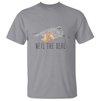 Cute Neil the Seal Traffic Cone Meme T Shirt Funny Viral Chaotic Southern Elephant Seal