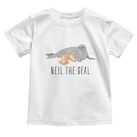 Cute Neil the Seal Traffic Cone Meme Toddler T Shirt Funny Viral Chaotic Southern Elephant Seal