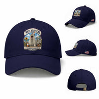 Retro Neil the Seal Tasmanias Chaos Icon Baseball Cap Funny Roaring Elephant Seal Traffic Cone Meme
