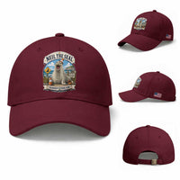 Retro Neil the Seal Tasmanias Chaos Icon Baseball Cap Funny Roaring Elephant Seal Traffic Cone Meme