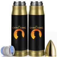 The Lying King Silhouette Sunrise Political Satire Parody Graphic Bullet Tumbler