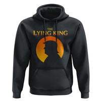 The Lying King Silhouette Sunrise Political Satire Parody Graphic Hoodie