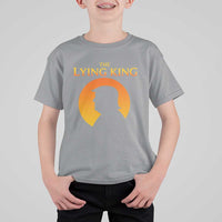 The Lying King Silhouette Sunrise Political Satire Parody Graphic T Shirt For Kid