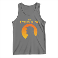 The Lying King Silhouette Sunrise Political Satire Parody Graphic Tank Top