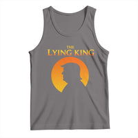 The Lying King Silhouette Sunrise Political Satire Parody Graphic Tank Top