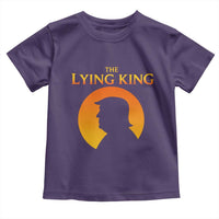 The Lying King Silhouette Sunrise Political Satire Parody Graphic Toddler T Shirt