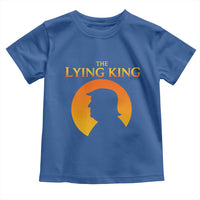 The Lying King Silhouette Sunrise Political Satire Parody Graphic Toddler T Shirt