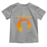 The Lying King Silhouette Sunrise Political Satire Parody Graphic Toddler T Shirt