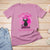 Breast Cancer Cat T Shirt It's Fine I'm Fine Everything's Fine Black Cat Breast Cancer Warrior - Wonder Print Shop