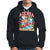 Aloha Hawaiian Christmas Mele Kalikimaka Tropical Xmas Surfing Santa Hoodie - Wonder Print Shop