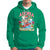 Aloha Hawaiian Christmas Mele Kalikimaka Tropical Xmas Surfing Santa Hoodie - Wonder Print Shop
