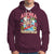 Aloha Hawaiian Christmas Mele Kalikimaka Tropical Xmas Surfing Santa Hoodie - Wonder Print Shop