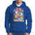 Aloha Hawaiian Christmas Mele Kalikimaka Tropical Xmas Surfing Santa Hoodie - Wonder Print Shop