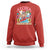 Aloha Hawaiian Christmas Mele Kalikimaka Tropical Xmas Surfing Santa Sweatshirt - Wonder Print Shop